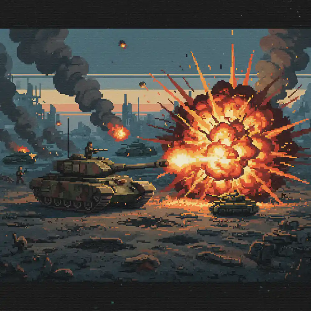 Metal Slug explosies